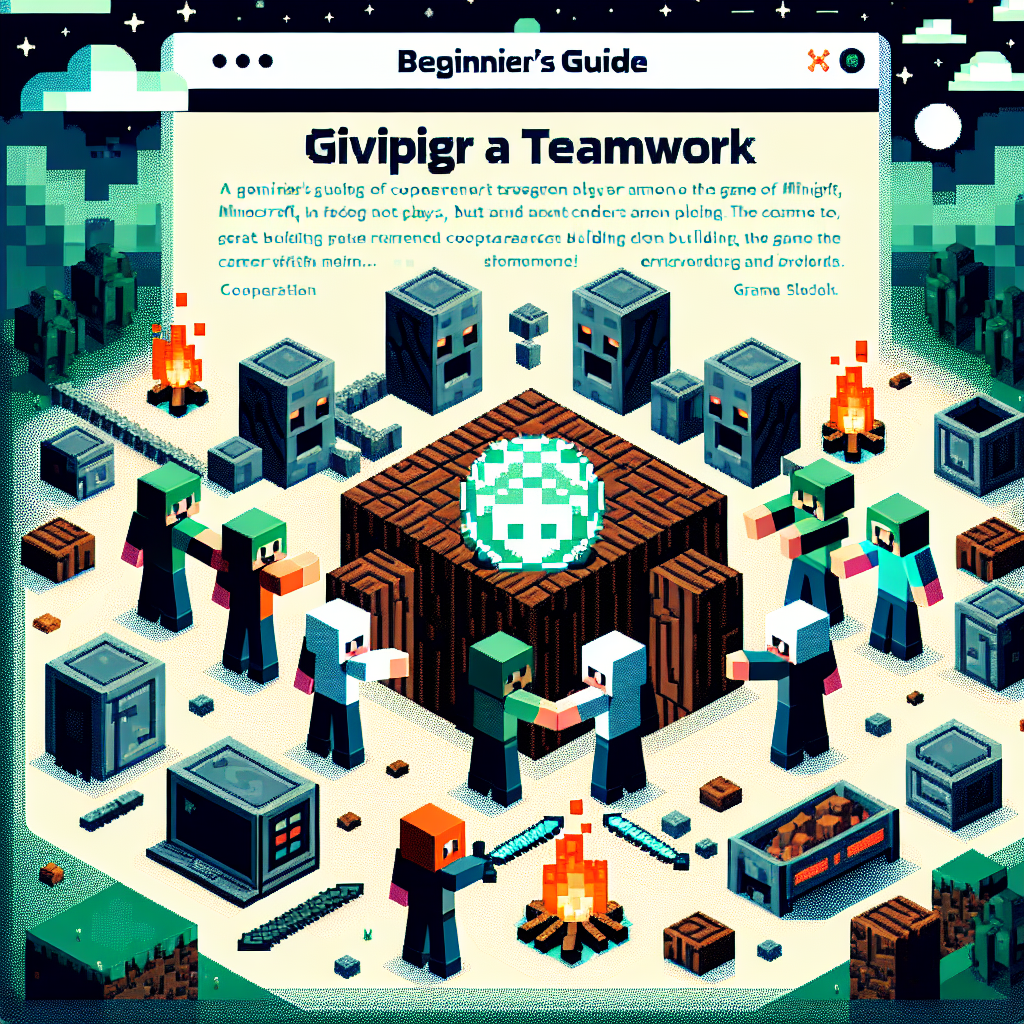 Guide Lengkap: Cara Mabar di Minecraft untuk Pemain Pemula